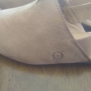 Born covered toes sling back shoes